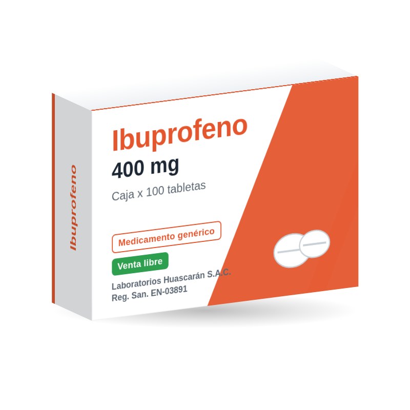 Ibuprofeno 400 mg tableta