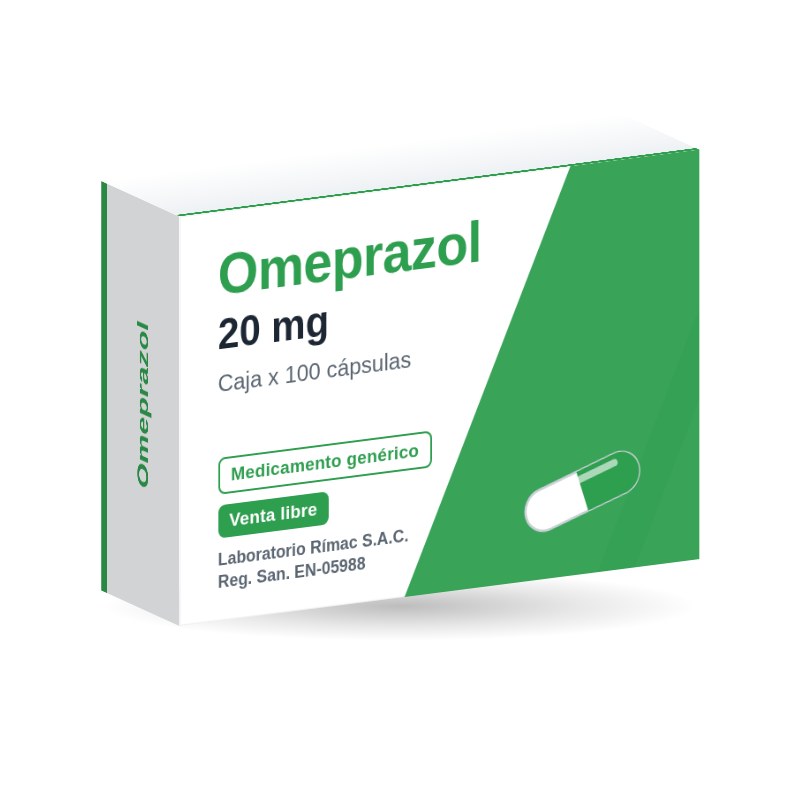 Omeprazol 20 mg cápsula