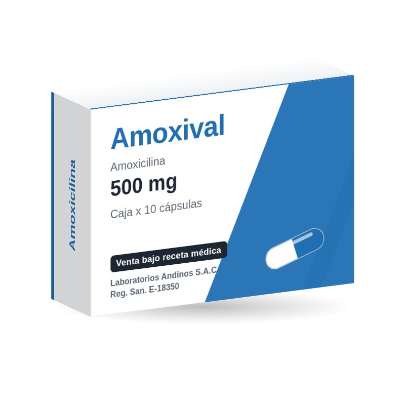 Amoxival 500 mg cápsula