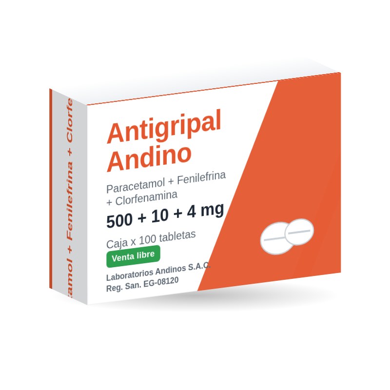 Antigripal Andino tableta