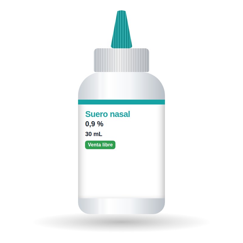 Cloruro de sodio 0,9 % gotas nasales frasco 30 mL