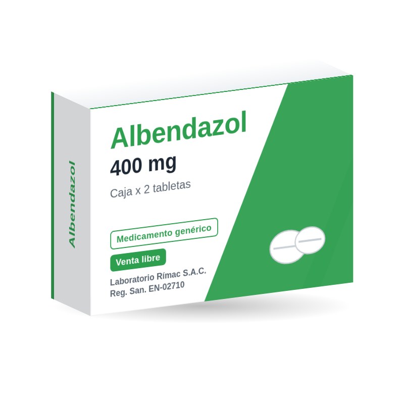Albendazol 400 mg tableta