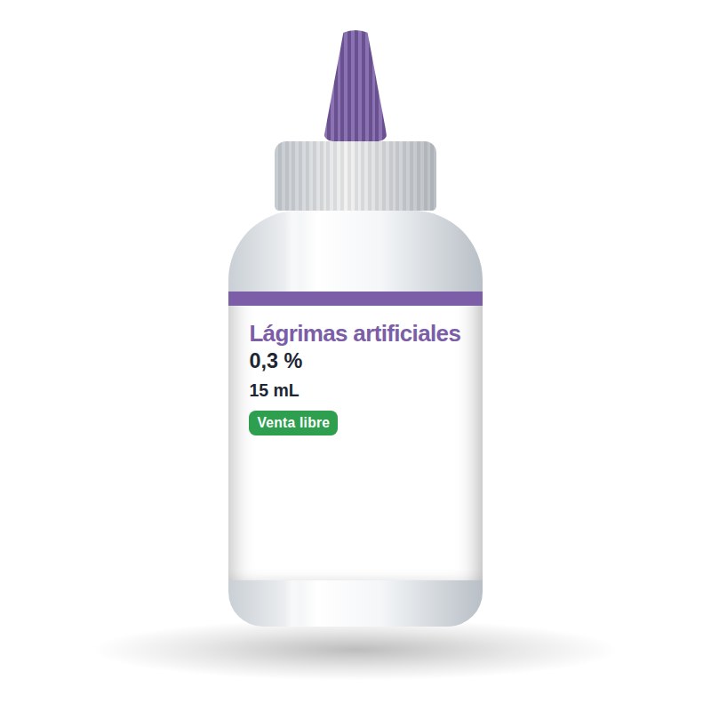 Hipromelosa 0,3 % lágrimas artificiales frasco 15 mL