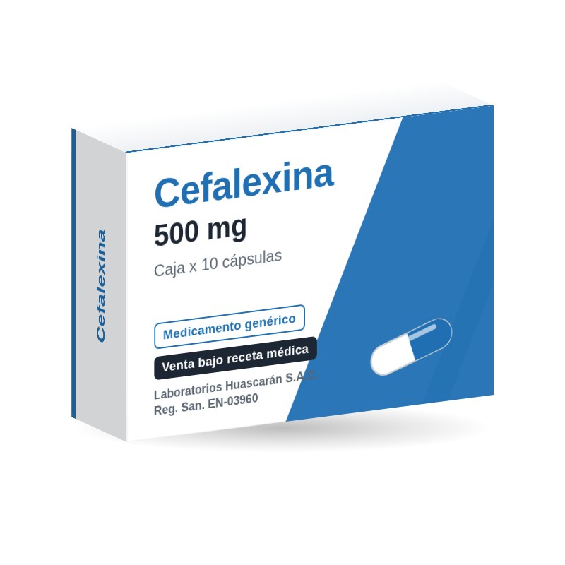 Cefalexina 500 mg cápsula