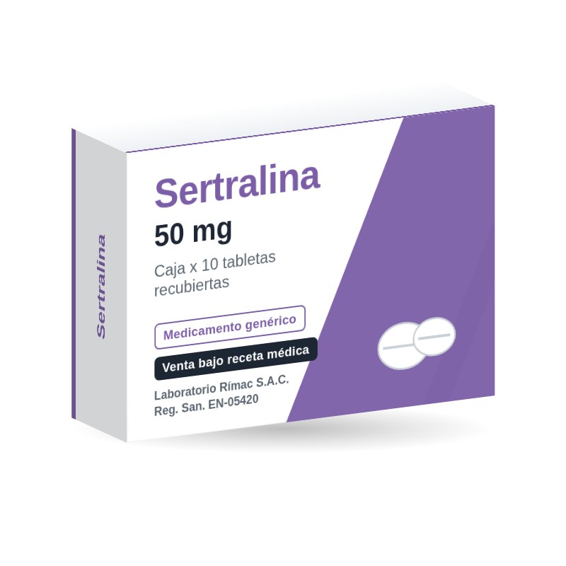 Sertralina 50 mg tableta